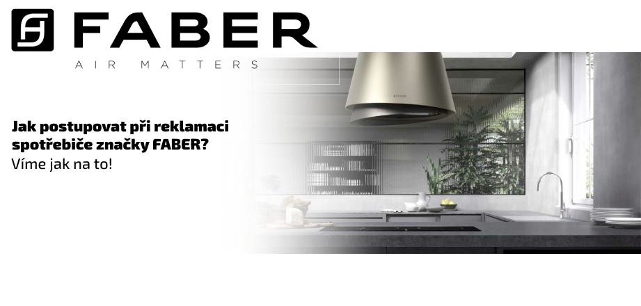 Faber - reklamace zboží, záruční a pozáruční servis a podpora