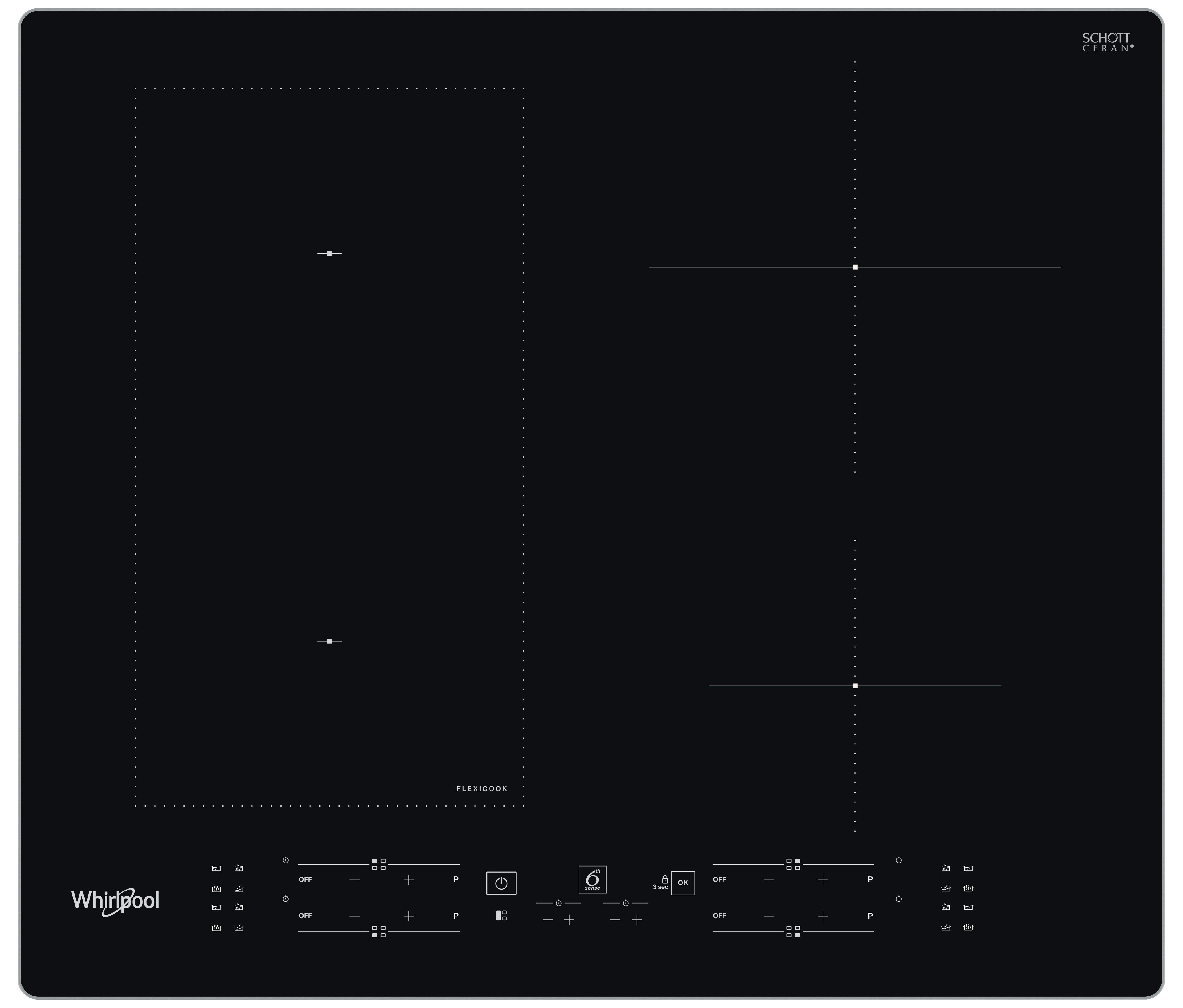 Whirlpool WL B5860 AL Indukční varná deska