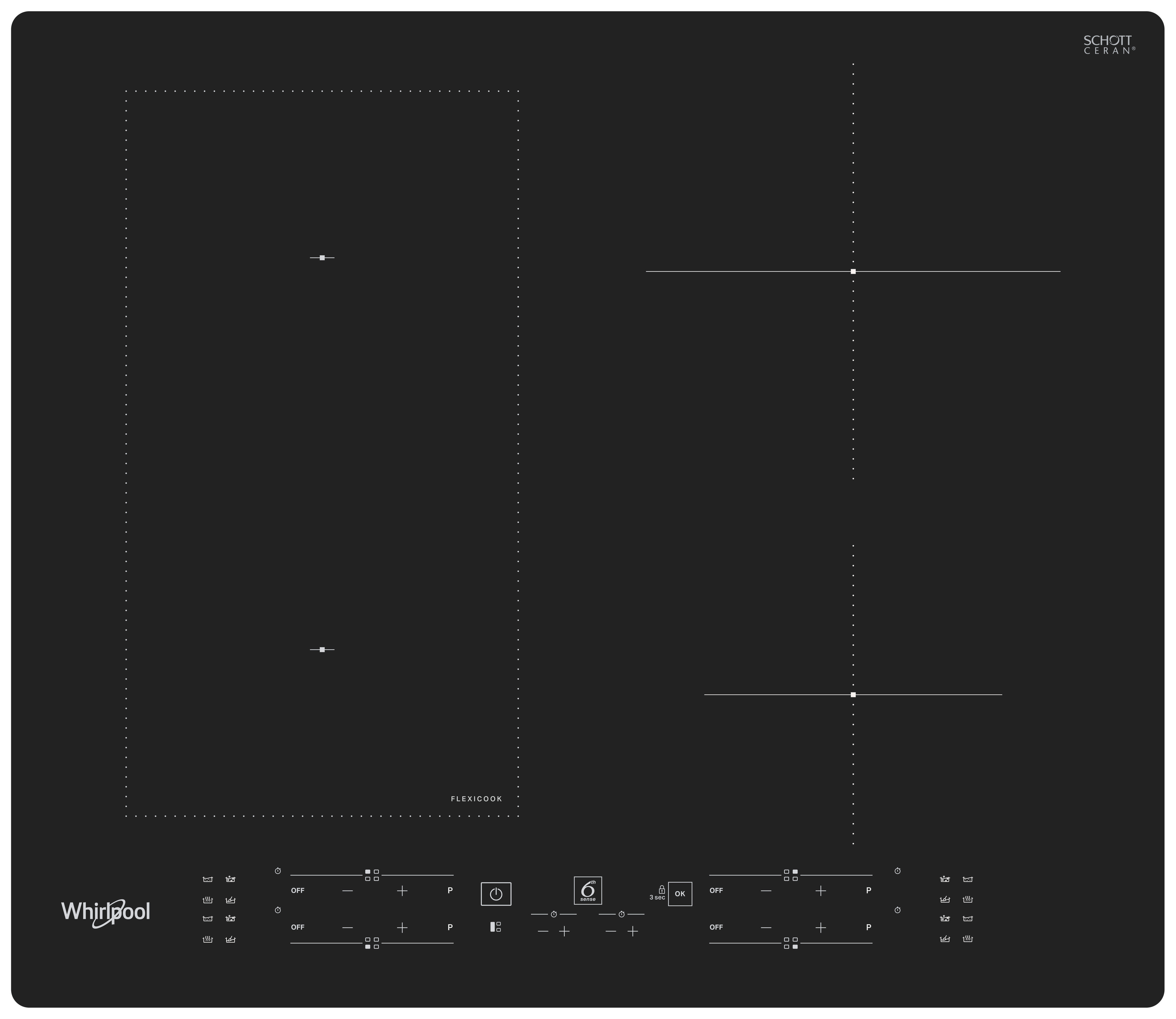 Whirlpool WL B8160 NE Indukční varná deska