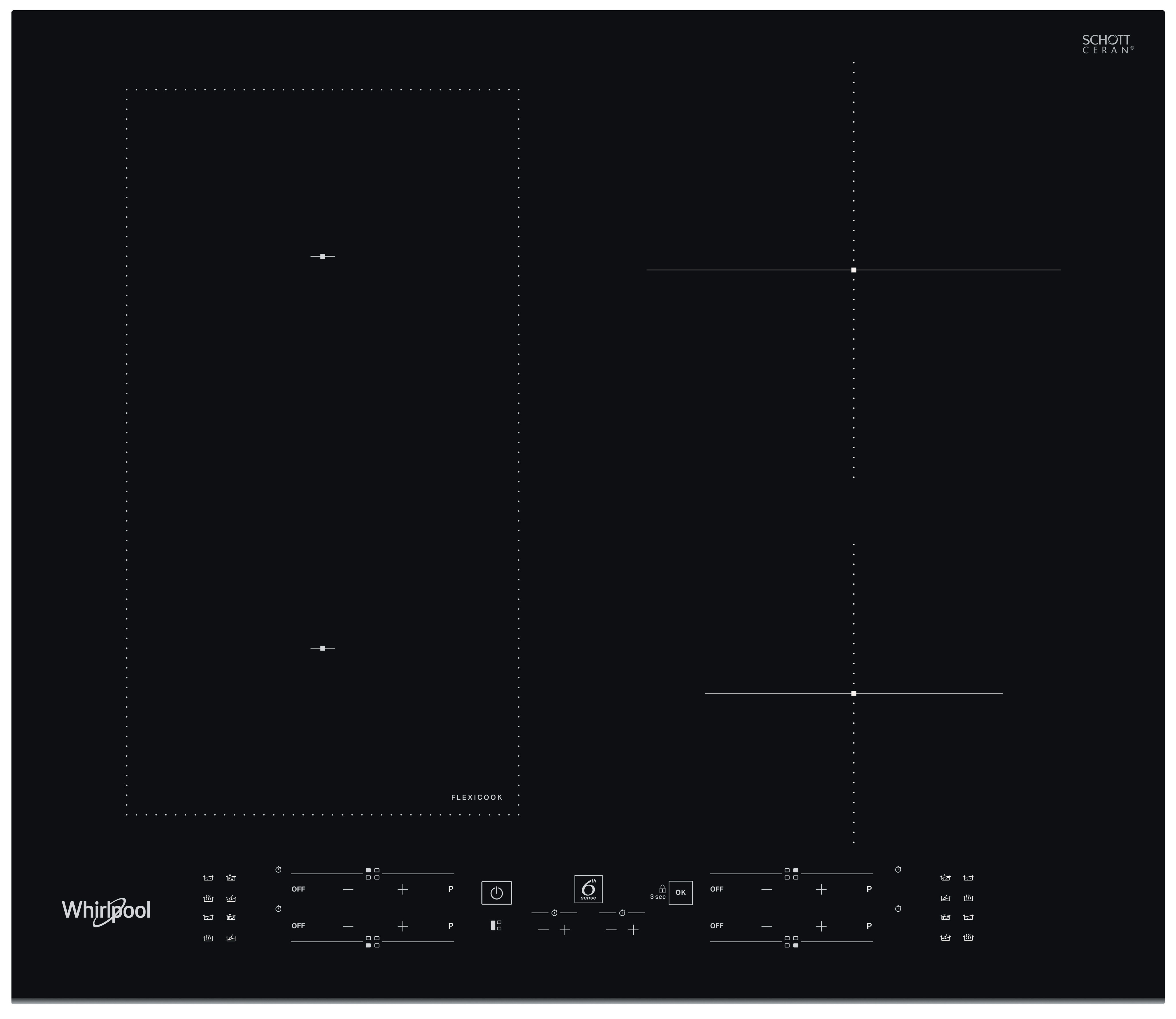 Whirlpool WL B1160 BF Indukční varná deska