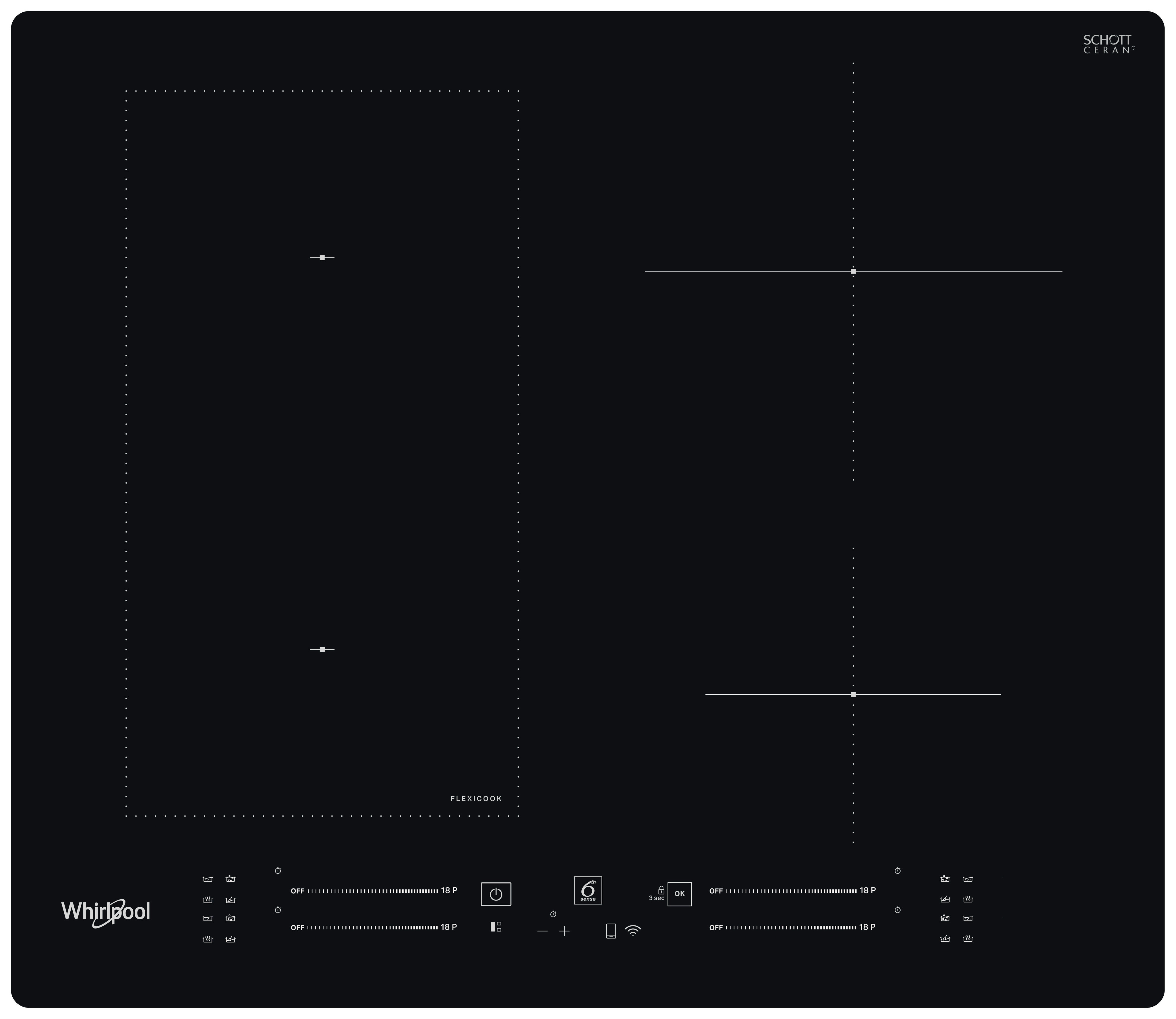 Whirlpool WL S2260 NE Indukční varná deska