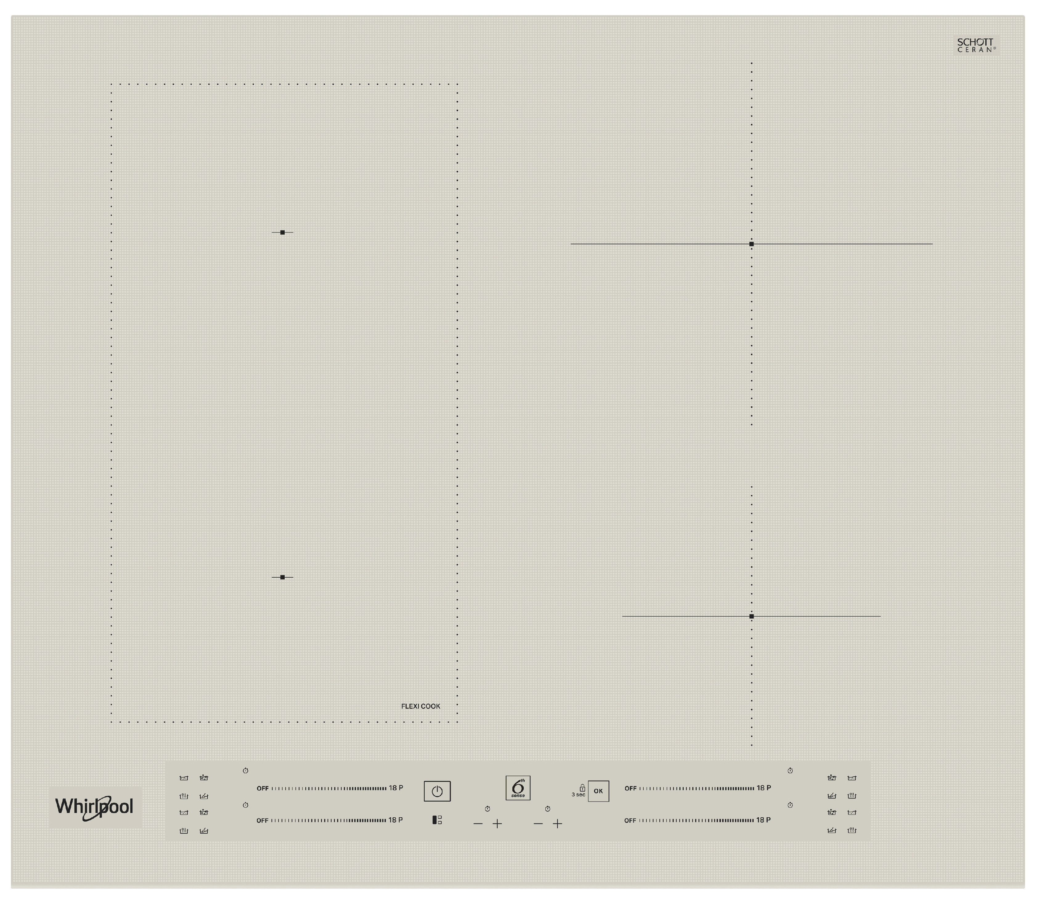 Whirlpool WL S2760 BF/S Indukční varná deska