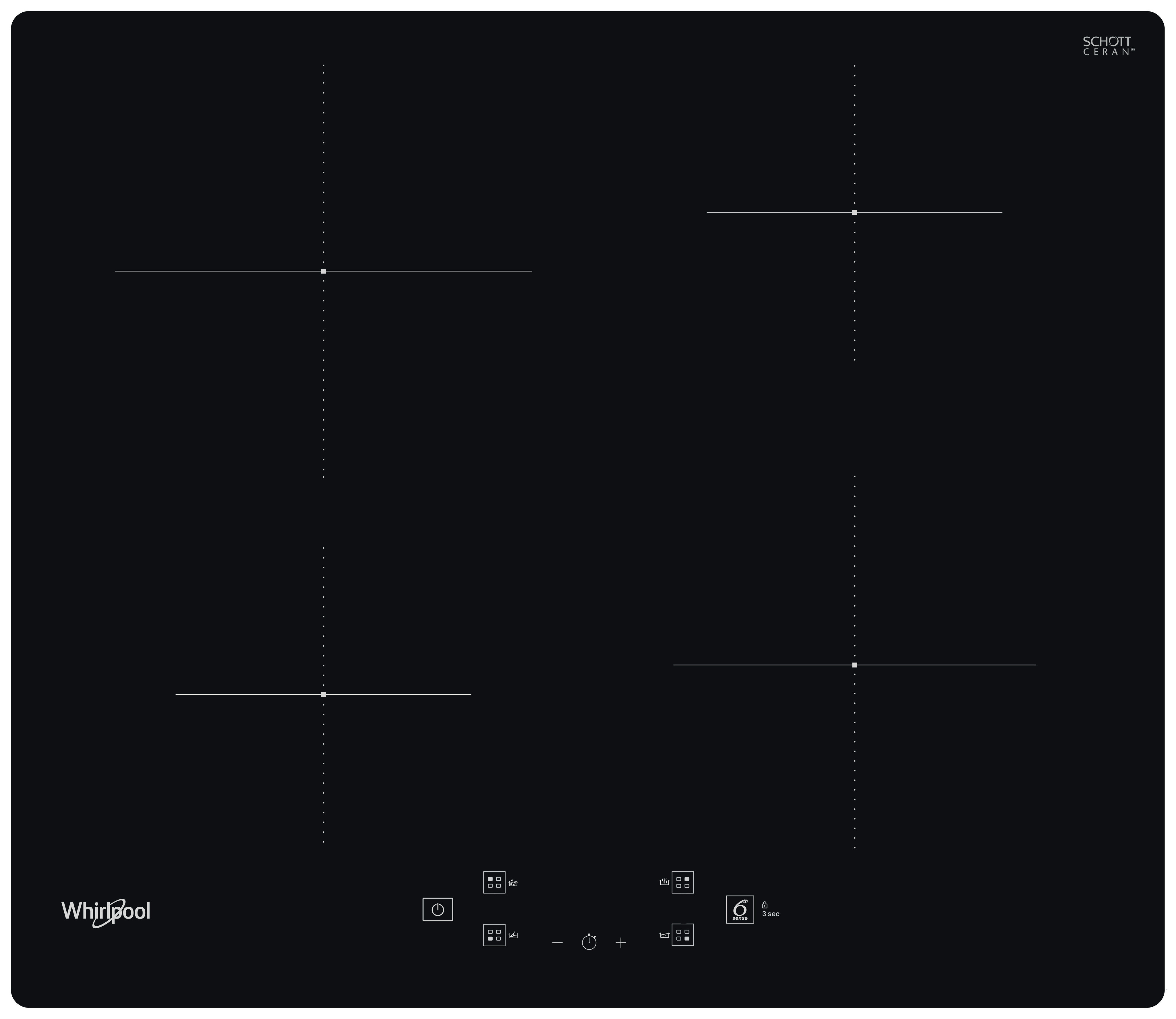 Whirlpool WS Q2160 NE Indukční varná deska