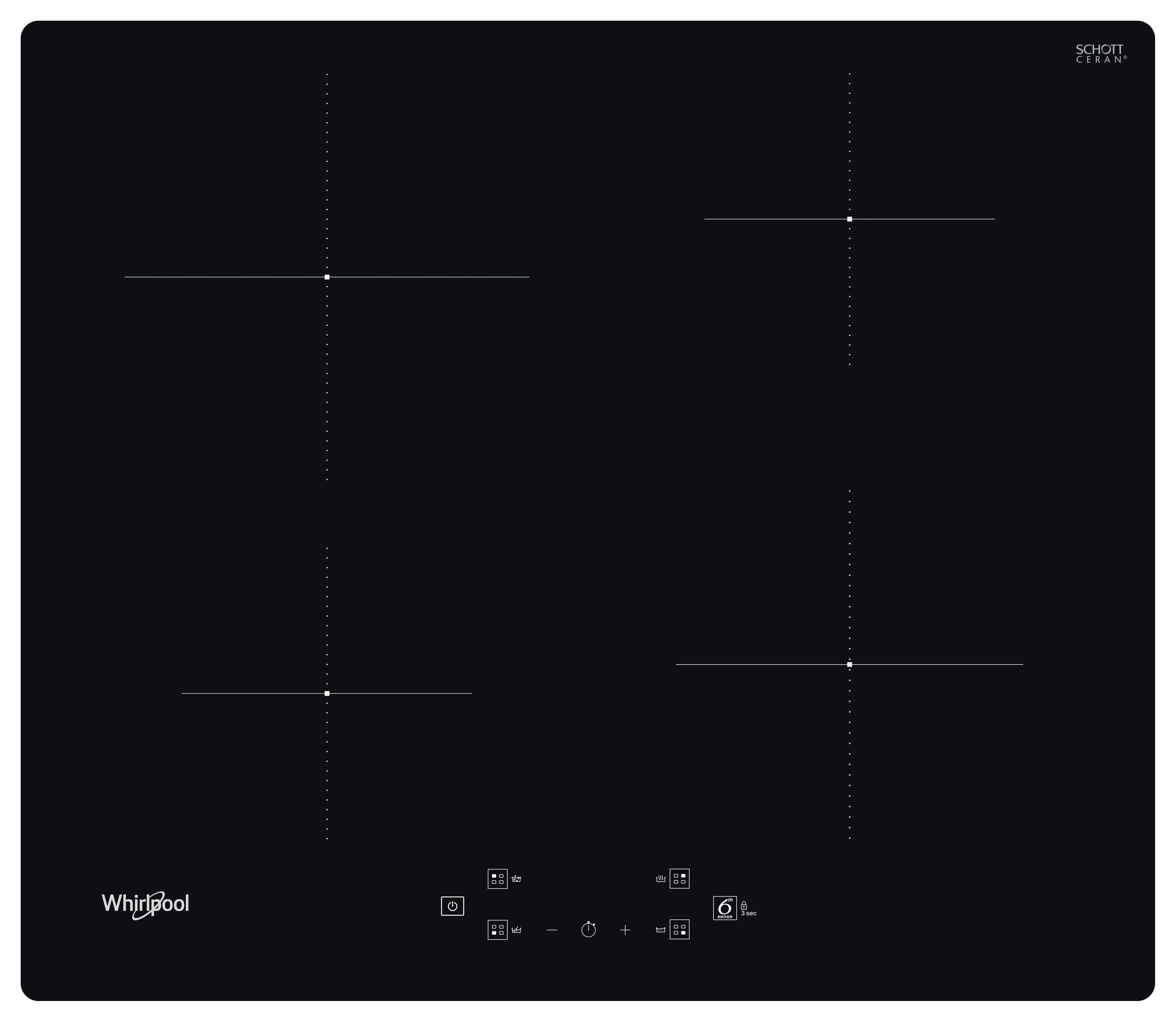 Whirlpool WS Q7360 NE Indukční varná deska